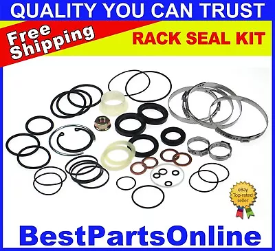 Power Steering Rack And Pinion Seal Kit For Audi A4 Volkswagen Passat 98-05 • $58