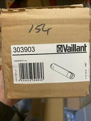 Vaillant 1m Flue Extension 60/100PP (303903) • £35