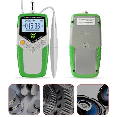 Digital Magnetic Field Tester Flux Meter Handheld Tesla Gauss Meter Magnetometer • $69.35