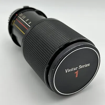 Vivitar 70-210mm Series 1 VMC Macro Focusing Auto Zoom OM Mount Lens W/ Caps • $49