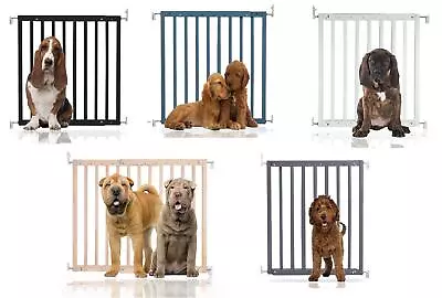 £36.90 • Buy Wooden Dog Gate Expanding Wooden Pet Gate Screw Fit Puppy Gate By Bettacare