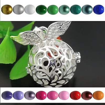 Mexican Bola Bell Harmony Ball Angel Caller Wings Locket Pendants • $0.99