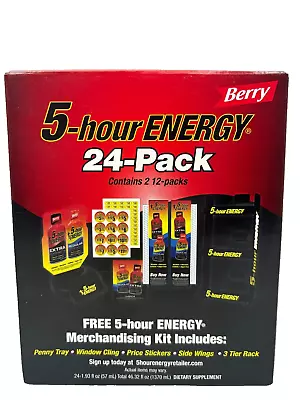 5 Hour Energy Shot Extra Strength Berry 24/Count • $59.99