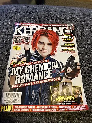 My Chemical Romance Kerrang Magazine Issue 1334 RARE Collectors Cover #1 • £89.99