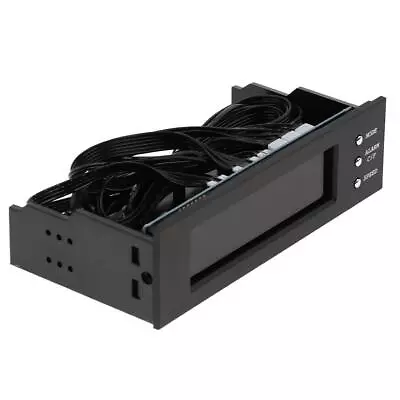 5.25\  Bay Controller Front LCD Panel 3 Fan CPU Temperature • £20.35