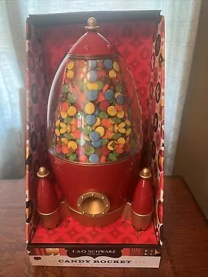 FAO Schwarz Retro Rocket Motion Activated Candy Machine Dispenser New Read Below • $49.99