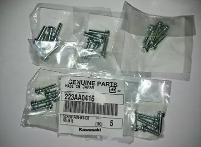 Kawasaki Z1 Z1r Z650 Z900 Z1000 Carb Screw Kit OEM M4x16 - OEM: 223AA0416 • £13.49