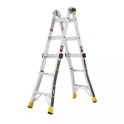 Gorilla Multi-Position Ladder 300 Lbs. Capacity 14 Ft. Reach Adjustable Position • $165.66