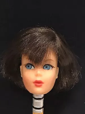 Vintage Barbie Hair Fair Brunette Head Only TLC  Parts Repair Restoration Japan • $24.99