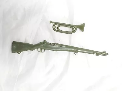 Vintage 1960’s Marx Soldier Stony “Stonewall” Smith Bugle Gun Rifle Parts  • $7.99