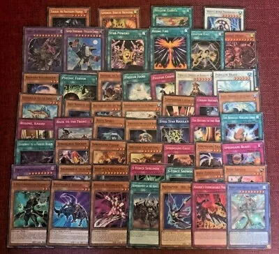 £5.95 • Buy 50 Different Yugioh Cards Bulk Collection Job Lot Bundle Holos Rares Commons