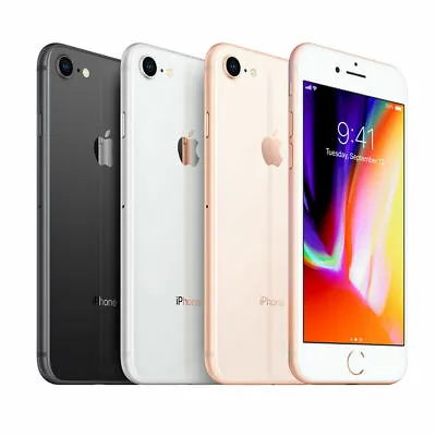 Apple IPhone 8 64GB/256GB - Grey Silver Gold - Unlocked Smartphone - New • $312.99