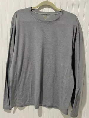 Mountain Hardware Mens Gray Long Sleeve Pullover Top Size XXL 2XL • $21.99