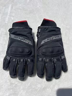 Revit Kryptonite GTX Gore Tex & Leather Moto Motorcycle Gloves Men’s Size Large • $97