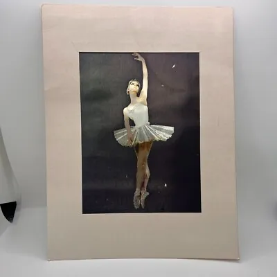 Vintage Foil Art Ballerina 1982 Kafka Industries • $19.99