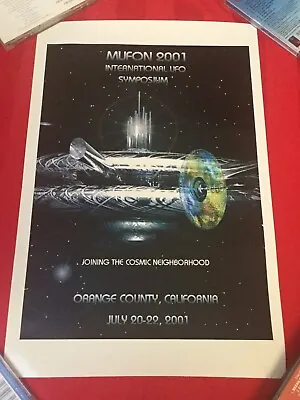 Mufon 2001 International UFO Symposium Poster • $17.99