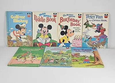 Vintage Lot Of 7 Disney Wonderful World Of Reading Children's Books • $17.99