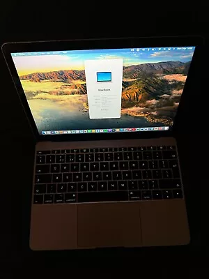 Apple MacBook 12  Laptop 256GB - MNYM2B/A - (June 2017 Rose Gold) • £350