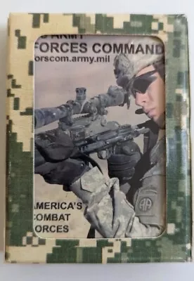 Freedom's Guardian Playing Cards Military Combat Sealed U.S. Army FORSCOM • $6.68