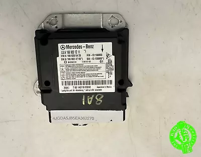 2013-2015 Mercedes G Gl Ml W166 Srs Bag Diagnostic Control Module Oem (no Crash) • $52.26