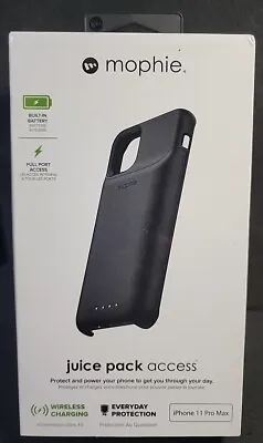 Mophie Juice Pack Access Wireless Charging Battery Case For IPhone 11 Pro Max • $17.99