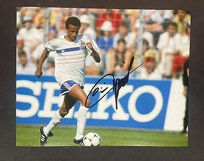 £19.99 • Buy Jean Tigana Hand Signed 10x8 France Photo - Bordeaux Fulham Lyon -