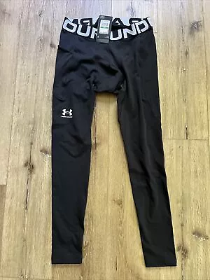 Under Armour Men's ColdGear Armour Leggings Black Large Compression • $28.47