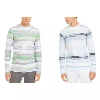 Alfani Mens Cotton Striped T-Shirt • $8.20