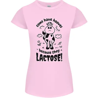 Cows Have Hooves Because They Lack Toes Womens Petite Cut T-Shirt • £9.99