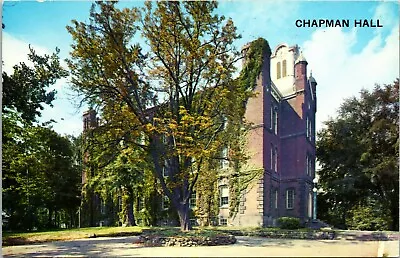 Alliance Ohio OH Mount Union College Chapman Hall Postcard • $8.99
