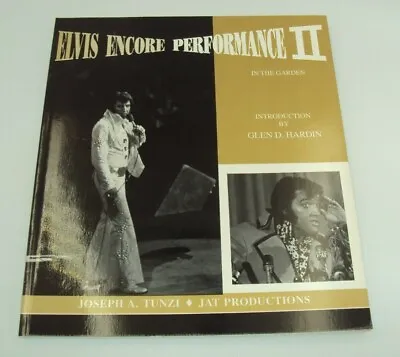 $199.95 • Buy Elvis Encore Performance Ii - Presley Photo Book - 1993 -tunzi - Bonus Photo