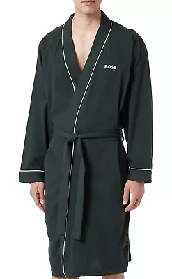 Hugo Boss Men’s Kimono Dressing Gown In Size S £119 RRP • £55