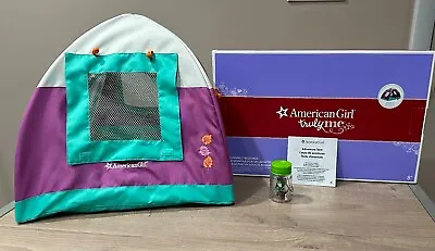 American Girl Doll Purple Adventure Tent With Working Lantern And Original Box • $42