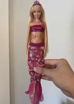 Barbie In A Mermaid Tale Merliah Doll 2n1 Reversible Tail Color Change Hair 2010 • $45