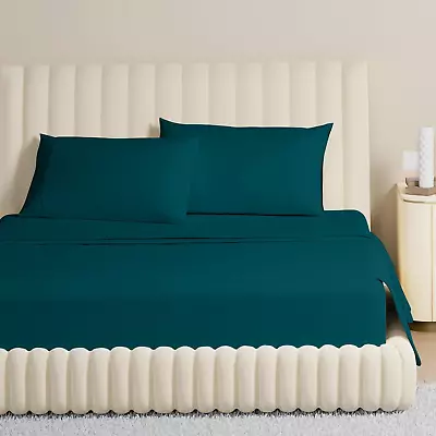 100% Egyptian Cotton Sheets Queen Size - 800 Thread Count 4 PC Cotton Sheets For • $102.99