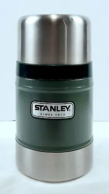 Stanley Classic Stainless Steel Thermos Vacuum Food Jar 17oz Camping Cold Hot • $19.95