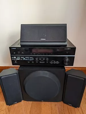 Yamaha YHT-899UBL 5.1-Channel AV Home Theater Speakers Subwoofer AV Receiver • $9.99