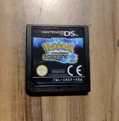 Pokemon Noire 2 / Black 2 (Nintendo DS) Authentic (DOES NOT WORK ON USA 3DS/DSi) • $89