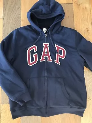 Mens Gap Fleece Lined Hoody Size XL • £12