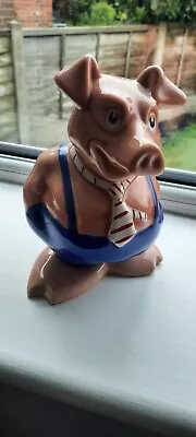 Maxwell - Nat West Bank Ceramic Pig Money Box - - Wade Pottery • £0.99