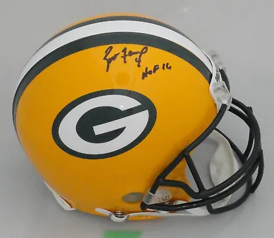 Packers 3 X MVP BRETT FAVRE Signed Full Size Authentic Helmet AUTO W/ HOF 16 • $599.99