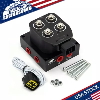 Universal Truck 12V Air Ride Suspension Manifold Solenoid Valve 1/4 NPT(0-200psi • $59.99