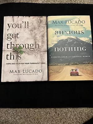 Max Lucado 2 Books Lot Hardcover • $8.99