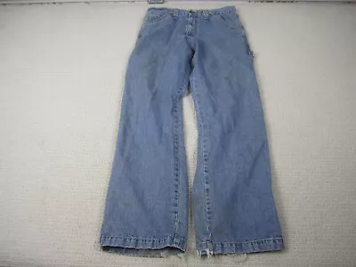 Levi's Jeans Mens 34 Blue Denim Carpenter Straight Leg Work Wear 34x34 • $24