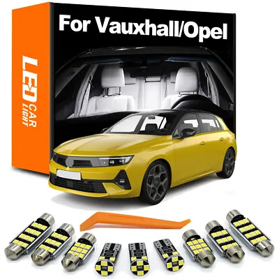 $10.88 • Buy LED Interior Light Bulb For Vauxhall Opel Karl Astra Vectra Corsa Insignia Agila