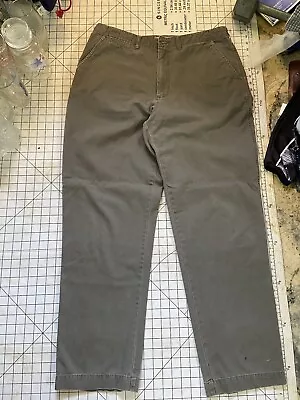 Cabelas Brush Pants Canvas Outdoor Khaki  Hunting Pants Men's Size 38x34 • $19.99