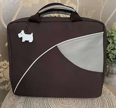 ⭐️RADLEY Basic Canvas Grab Laptop Work Document Case Large Brown ⭐️ • £26