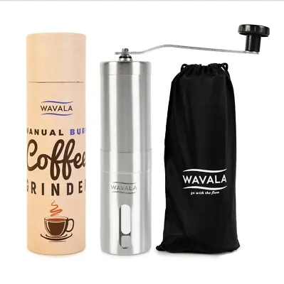Manual Coffee Grinder - Portable For Camping And Home - FREE BURR INCLUDED • $10