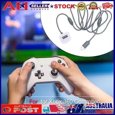 USB Controller Charging Cable Power Supply Cord For XBOX 360 Wireless Joysticks • $9.06