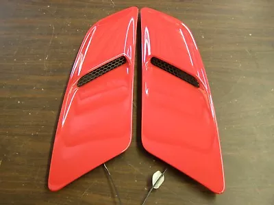 New Take-off OEM Ford 2015 2016 2017 Mustang Hood Heat Extractors Race Red • $69